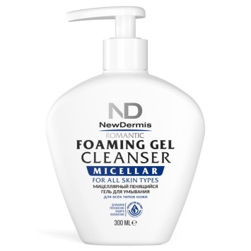 Мицеллярный пенящийся гель для умывания 300 мл ROMANTIC NewDermis / НьюДермис