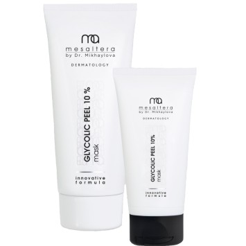 Гликолевая пилинг-маска 50 мл, 200 мл Mesaltera Glycolic peel mask 10% Mesaltera / Мезалтера by Dr. Mikhaylova