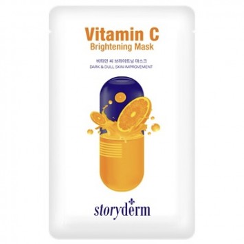 Тканевая маска 25 мл Vitamin C Brightening Mask Storyderm / Сторидерм