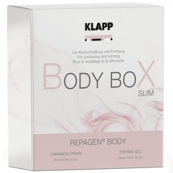 Набор для ухода за телом 2*200 мл "Slim" REPAGEN BODY KLAPP Cosmetics / КЛАПП Косметикс