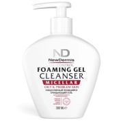 Мицеллярный пенящийся очищающий гель для жирной и проблемной кожи 300 мл OIL CONTROL NewDermis / НьюДермис