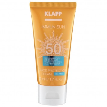 Солнцезащитный крем для лица SPF50, 50 мл IMMUN SUN Face Protection Cream SPF50 KLAPP Cosmetics / КЛАПП Косметикс