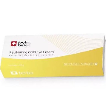 Омолаживающий крем для ВЕК с коллоидным золотом 30 мл Revitalizing Gold  Eye Cream / TETe Cosmeceutical