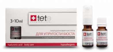 Гиалуроновая кислота + комплекс для упругости бюста 3 Х 10 мл | TETe Cosmeceutical / Hyaluronic acid+ Bust firming complex