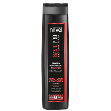 Шампунь восстанавливающий с протеином и коллагеном 250 мл, 1000 мл Protein & Collagen Basic PRO Nirvel / Нирвель