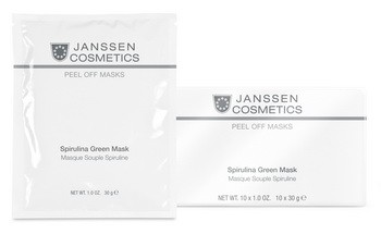 Зеленая моделирующая маска со спирулиной 10 x 30 гр, 500 гр Spirulina Green Mask Janssen Cosmetics / Янсен Косметикс