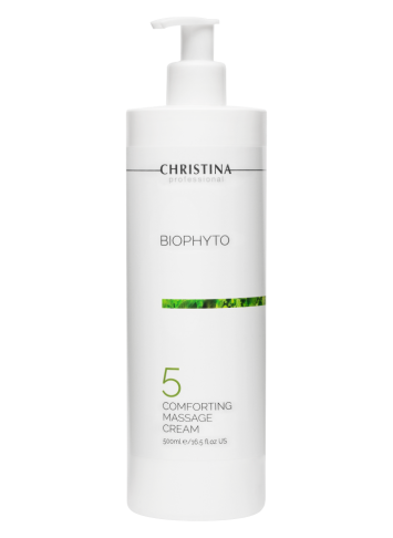 Успокаивающий массажный крем (шаг 5) 500 мл Bio Phyto Comforting Massage Cream | Christina