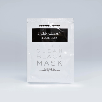 Маска-пленка для глубокого очищения пор 10 мл DEEP CLEAN BLACKMASK Мезофарм / Mesopharm professional