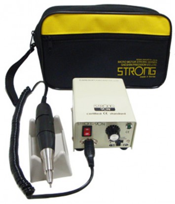 Аппарат для маникюра, педикюра и коррекции ногтей, Strong 90N/102S (без педали с сумкой)