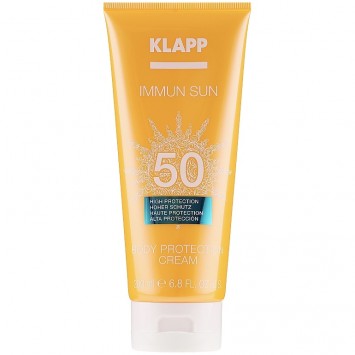 Солнцезащитный крем для тела SPF50, 200 мл IMMUN SUN Body Protection Cream SPF50 KLAPP Cosmetics / КЛАПП Косметикс