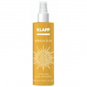 Успокаивающий спрей после загара с алое вера 200 мл IMMUN SUN After Sun Aloe Vera Mist  KLAPP Cosmetics / КЛАПП Косметикс