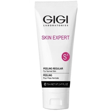 Увлажняющий, разглаживающий и отшелушивающий крем-пилинг для всех типов кожи 75 мл Skin Expert Peeling Regular GiGi / ДжиДжи