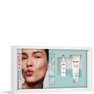 Тестовый набор для молодой кожи 2х5 мл Youth Purify Multi Level Performance Cleansing KLAPP Cosmetics / КЛАПП Косметикс