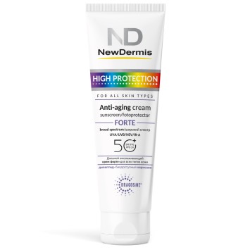 Дневной омолаживающий крем SPF 50+ PPD24 100 мл FORTE NewDermis / НьюДермис