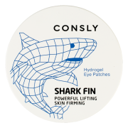 Патчи для области вокруг глаз с экстрактом акульего плавника 60 шт Hydrogel Shark Fin Eye Patches Сonsly / Консли