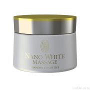 Массажный отбеливающий нанокрем 60 гр NANO WHITE MASSAGE / Chanson Cosmetics