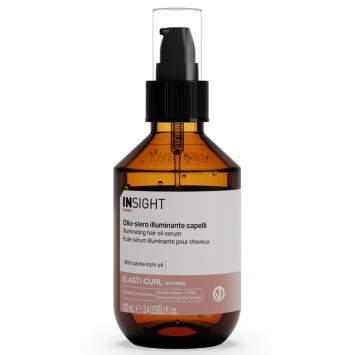 Масло-сыворотка для блеска волос 100 мл Illuminating Hair Oil-Serum ELASTI-CURL INSIGHT / Инсайт