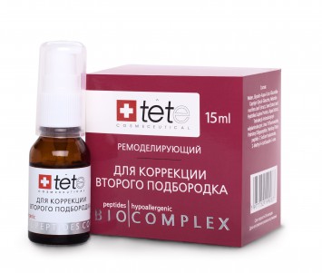 Биокомплекс ремоделирующий для коррекции второго подбородка 15 мл | TETe Cosmeceutical