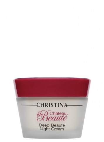Интенсивный обновляющий ночной крем 50 мл Chateau de Beaute Deep Beaute Night Cream | Christina