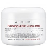 Антибактериальная себорегулирующая маска 250 мл Purifying Sulfur Cream Mask CELL FUSION C / Селл Фьюжн Си