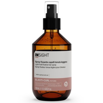 Спрей легкой фиксации для волос 150 мл Light Hold Fixative Hair Spray ELASTI-CURL INSIGHT / Инсайт