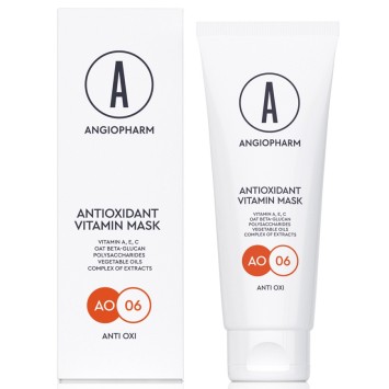 Антиоксидантная маска с витаминами А, Е, С, 75 мл Ангиофарм / Angiopharm